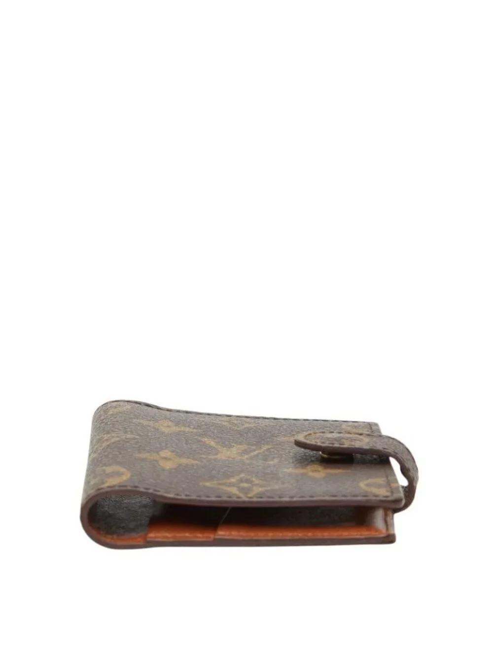 Louis Vuitton Monogram Agenda Mini Notebook Cover Brown Leather